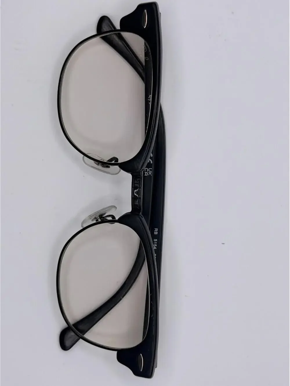 Ray-Ban RB5154 Clubmaster‎ Eyeglass Frames Matte Black 2077 49-21 140